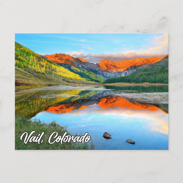 Carte Postale Vail, Colorado, États-Unis (Devant)