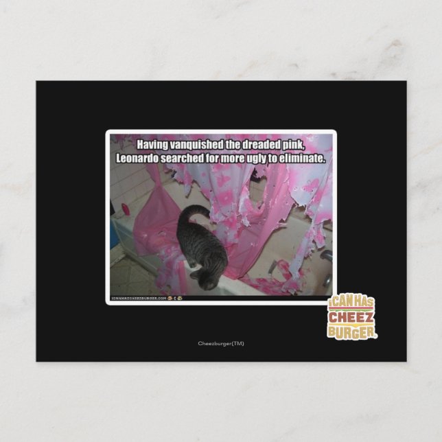 Carte Postale Vaincu le rose redouté (Devant)