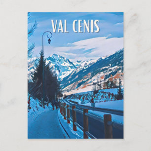 Carte Postale Val-Cenis Station de ski