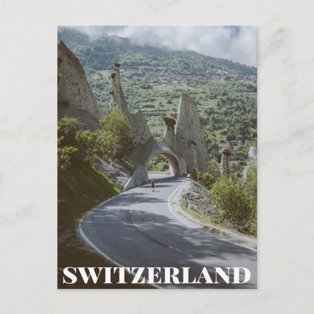 Carte Postale Valais, Suisse (Devant)