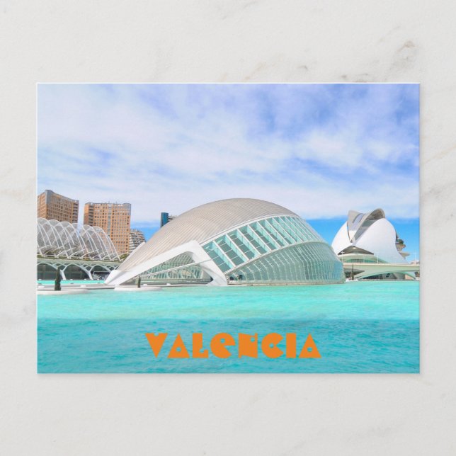 Carte Postale Valence, Espagne (Devant)