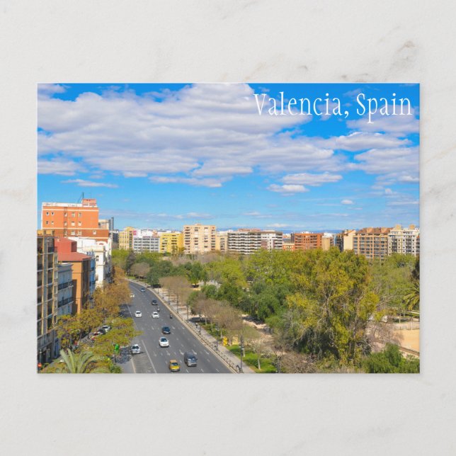 Carte Postale Valence, Espagne (Devant)