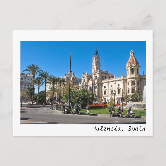 Carte Postale Valence, Espagne (Devant)