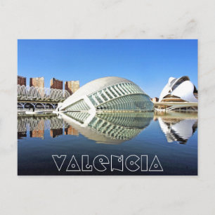 Carte Postale Valencia,  City of Arts and Sciences