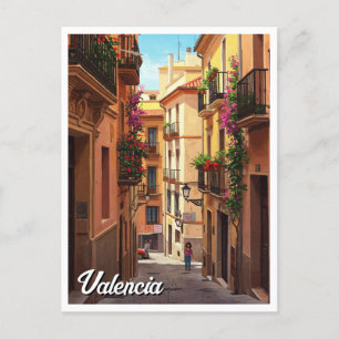 Carte Postale Valencia Espagne Voyage