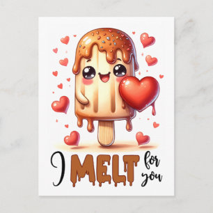 Carte Postale Valentin Je Fonce Pour Vous