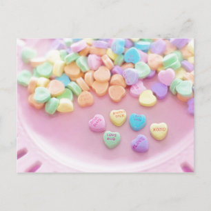 Carte postale Valentine Candy