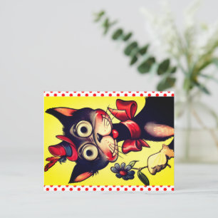 CARTE POSTALE VALENTINE DÉPLAISANTE