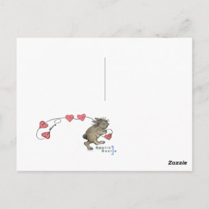 Carte Postale Valentine Rabbit