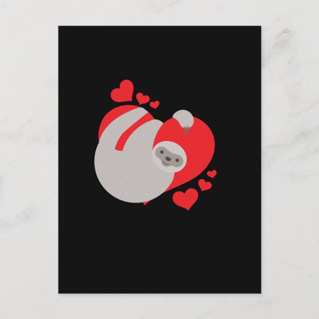 Carte Postale Valentines adorables et mignonnes (Devant)