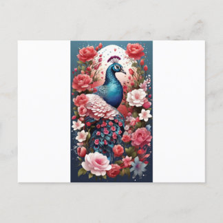 Carte Postale Valentine's Day Bliss : Floral Symphony Post Card