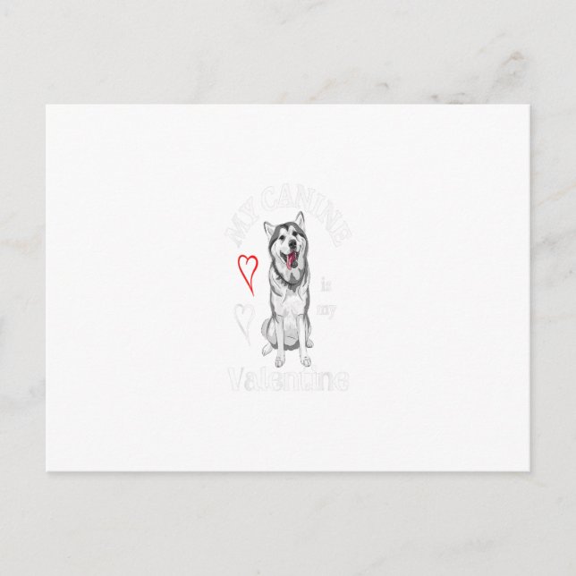 CARTE POSTALE VALENTINES DAY CADEAU FEMMES HOMMES ENFANTS ANIMAU (Devant)