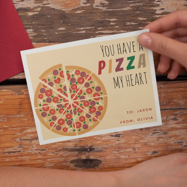 Carte Postale Valentines de la salle de classe "Vous avez une pi (Créateur téléchargé)