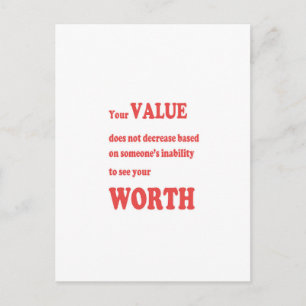 Carte Postale VALEUR VALEUR LA sagesse Motivation Leader spiritu