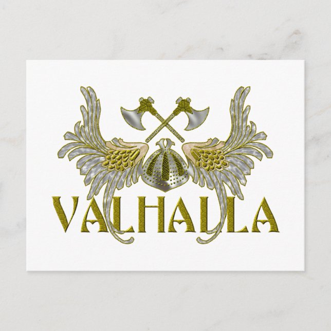 Carte Postale Valhalla (Devant)