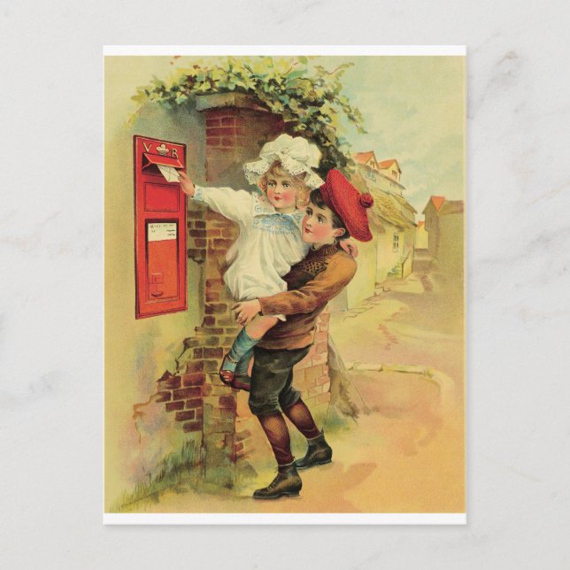 Carte Postale Validation d'une lettre (Devant)