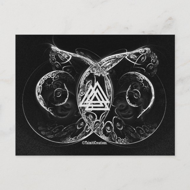 Carte Postale Valknut - L'élevage de Viking (Devant)