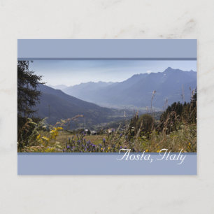 Carte Postale Vallée d'Aoste, Italie