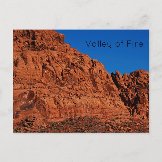 Carte Postale Vallée de Feu   (Devant)