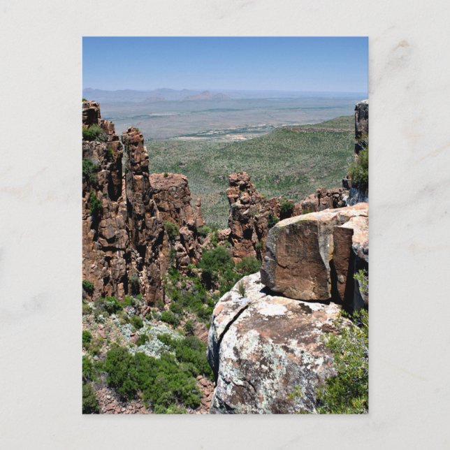 Carte Postale Vallée de la désolation, Afrique du Sud (Devant)