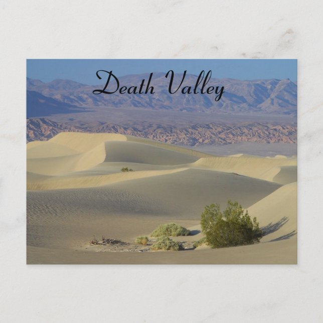 Carte Postale Vallée de la mort (Devant)