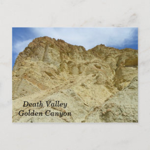Carte postale Vallée de la Mort/Canyon d'or !