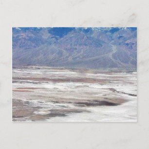 Carte Postale Vallée de la Mort Salt Desert Mountains Dante S Vi