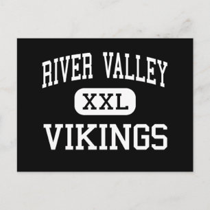 Carte Postale Vallée de la rivière - Vikings - Lycée - Marion Oh