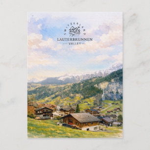 Carte Postale Vallée de Lauterbrunnen Suisse   Souvenir