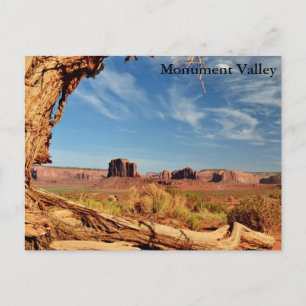 Carte postale - vallée de monument