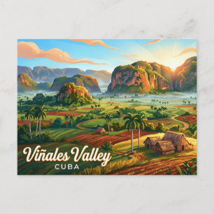 Carte Postale Vallée de Viñales Cuba