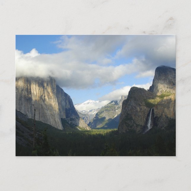 Carte Postale Vallée de Yosemite (Devant)