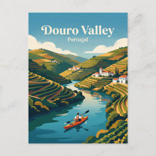 Carte Postale Vallée du Douro Portugal
