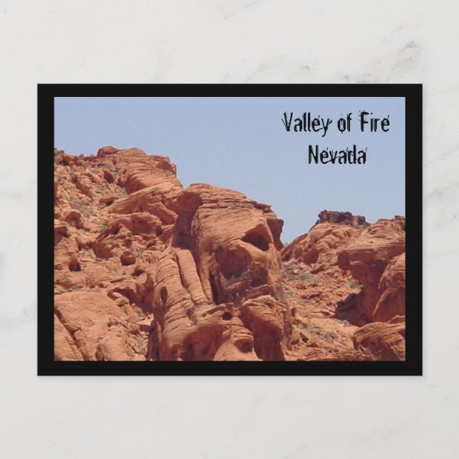 Carte Postale Vallée du feu (Devant)