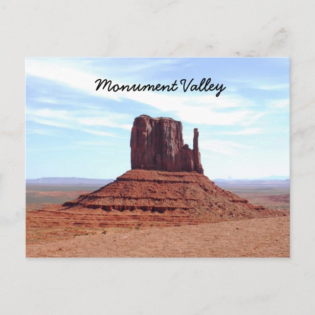 Carte Postale Vallée du Monument (Devant)