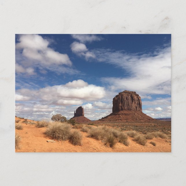 Carte Postale Vallée du Monument (Devant)