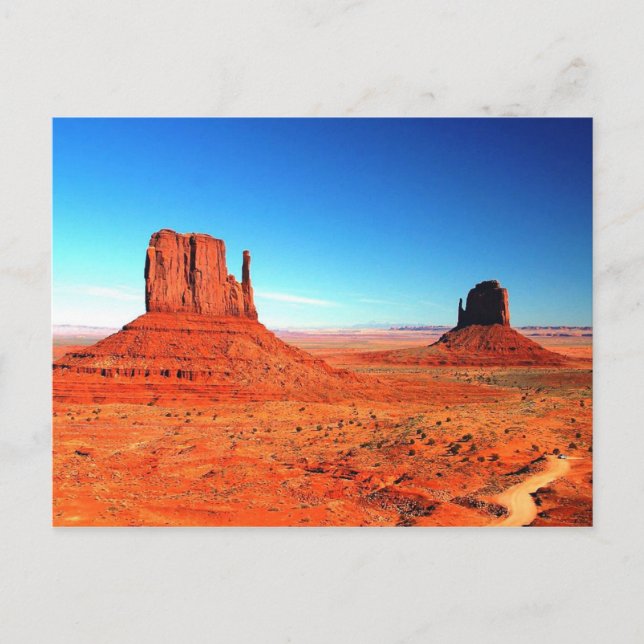 Carte Postale Vallée du Monument, Utah (Devant)