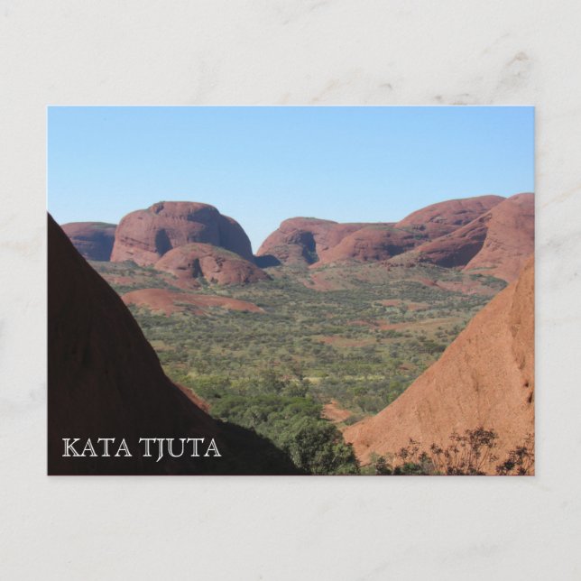 Carte Postale vallée kata tjuta (Devant)