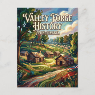 Carte Postale Valley Forge parc historique national Pennsylvanie