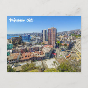 Carte Postale Valparaíso, Chili