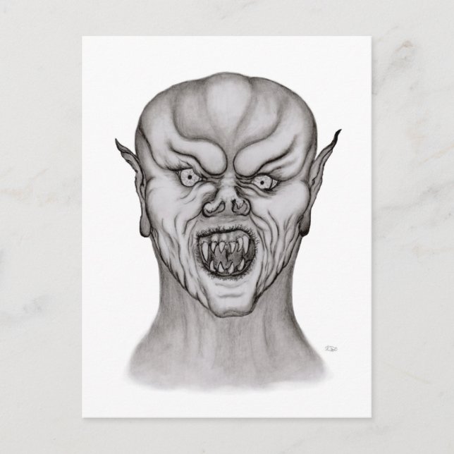 Carte Postale Vampir (Devant)