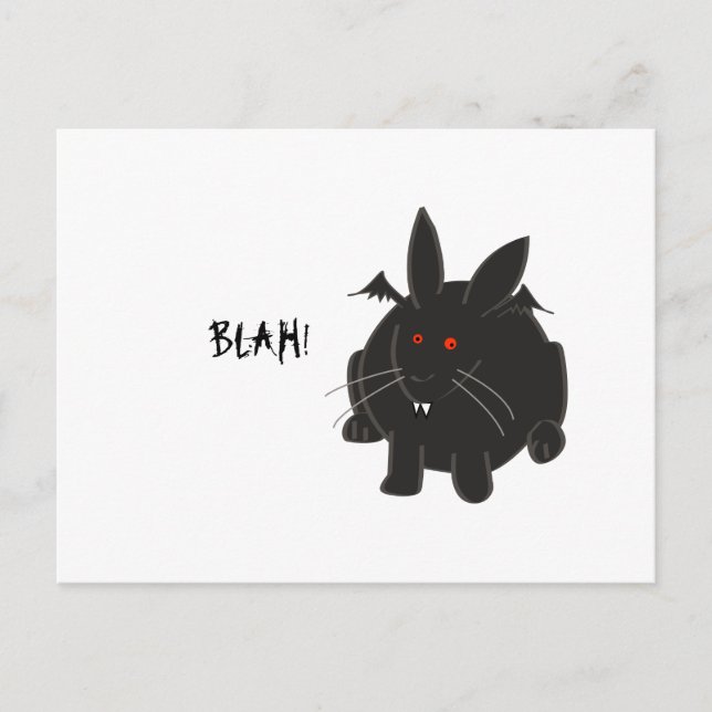 Carte Postale Vampire Bunneh (Devant)