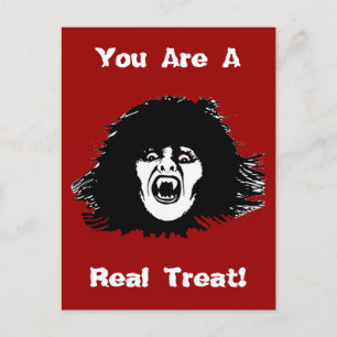 Carte Postale Vampire Chick est un vrai régal