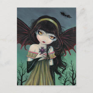 Carte postale vampire gothique errante