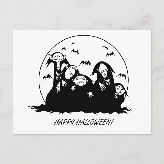 Carte Postale Vampires (Devant)