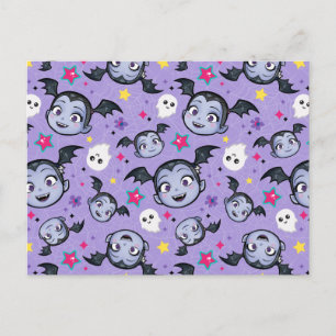 Carte Postale Vampirina Motif pourpre super doux