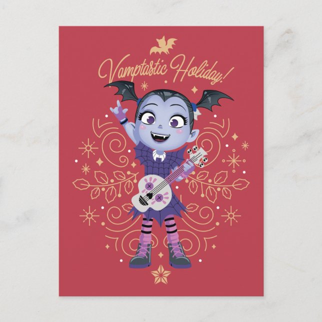 Carte Postale Vampirina | Vamptastic Holiday ! (Devant)