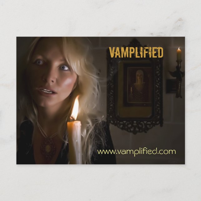 Carte Postale Vamplified, www.vamplified.com (Devant)