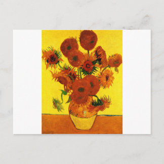 Carte Postale Van Gogh 15 Tournesols