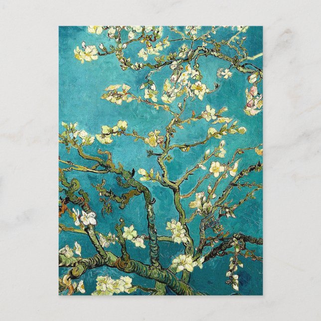 Carte Postale Van Gogh Almond Blossoms Impressionnisme Classique (Devant)
